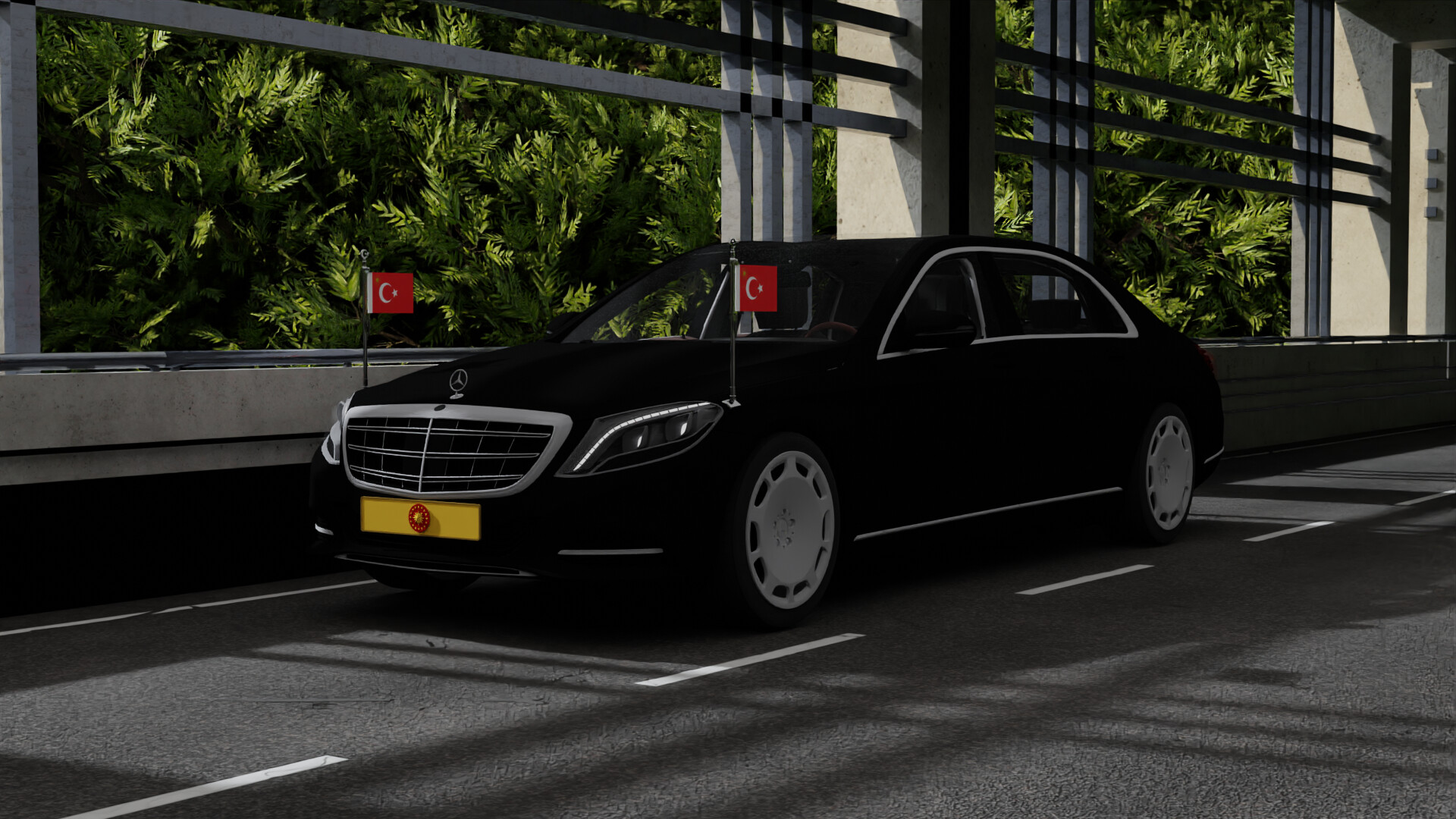 Luxury diplomatic vehicle